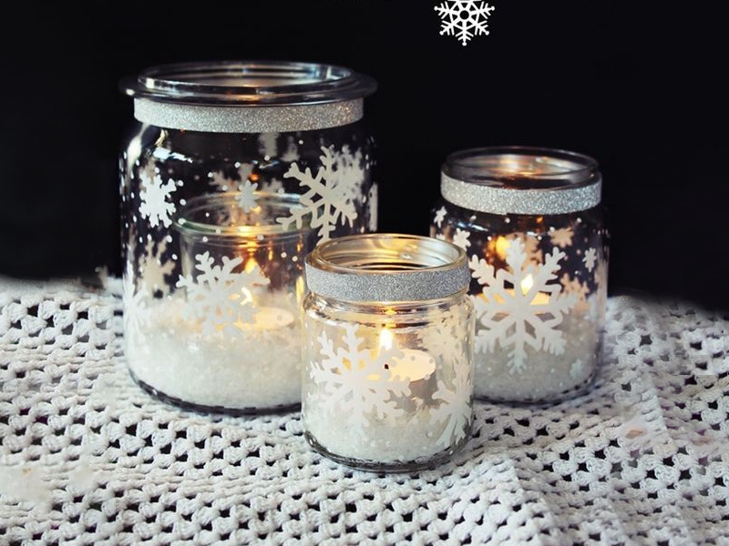 Новогодние подсвечники для дома