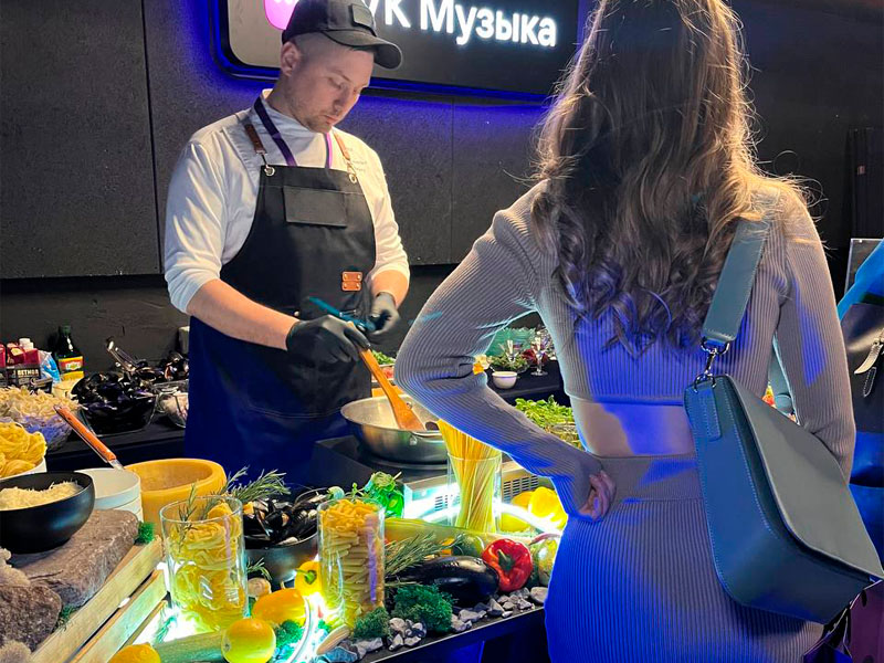 Кулинарная станция  «Паста в сырной голове»