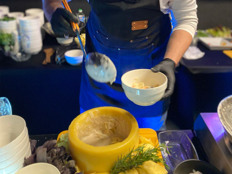 Кулинарная станция  «Паста в сырной голове»