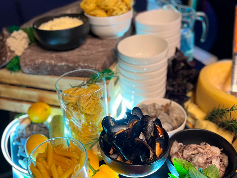 Кулинарная станция  «Паста в сырной голове»