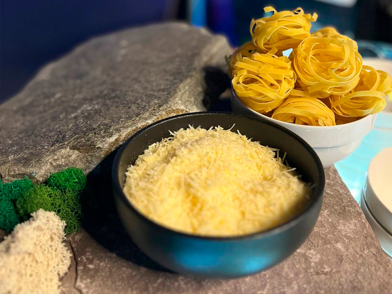 Кулинарная станция  «Паста в сырной голове»