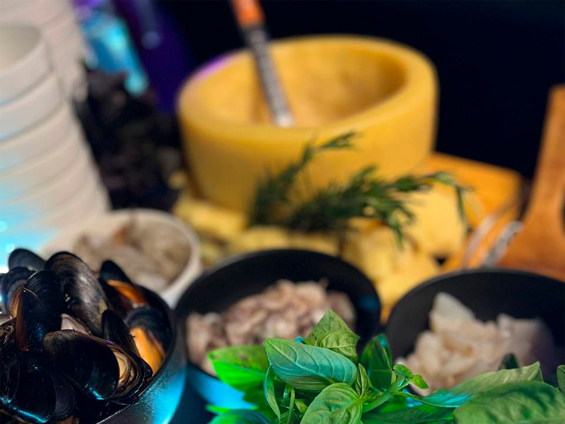 Кулинарная станция  «Паста в сырной голове»