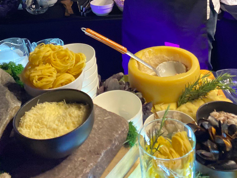 Кулинарная станция  «Паста в сырной голове»