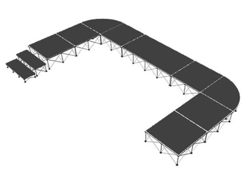 Подиум U-образный