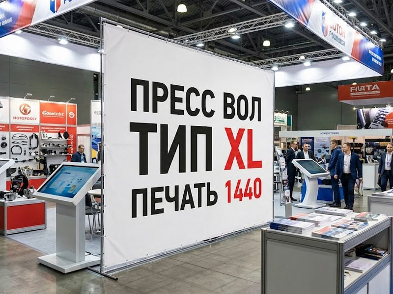 Пресс вол тип XL печать 1440