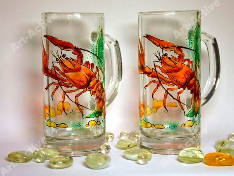 Мастер-класс «Роспись кружек и фляжек»