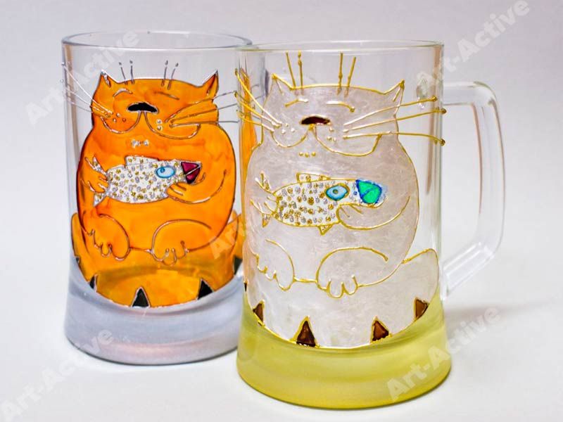 Мастер-класс «Роспись кружек и фляжек»