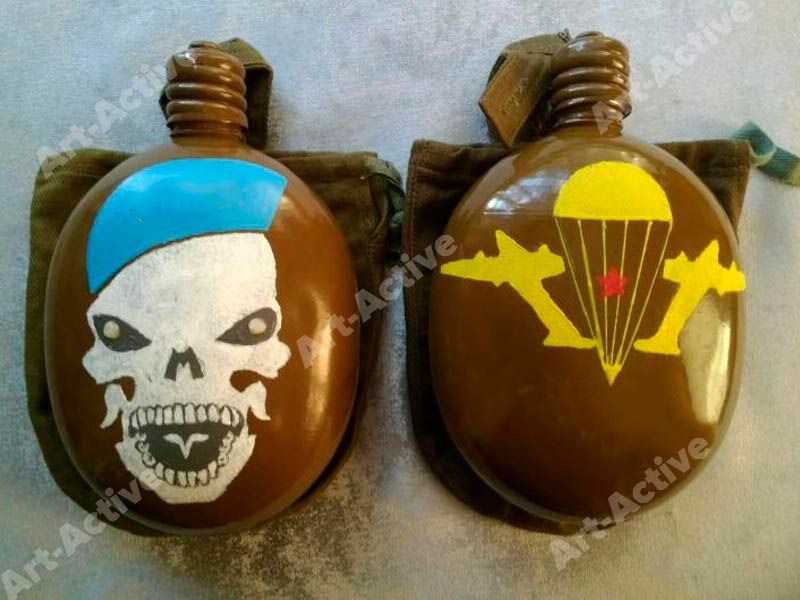 Мастер-класс «Роспись кружек и фляжек»