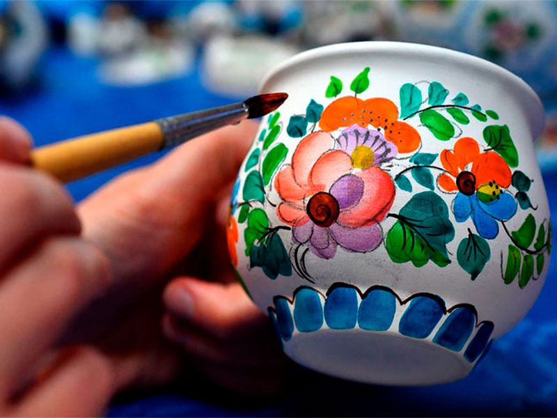 Мастер-класс «Роспись керамики»