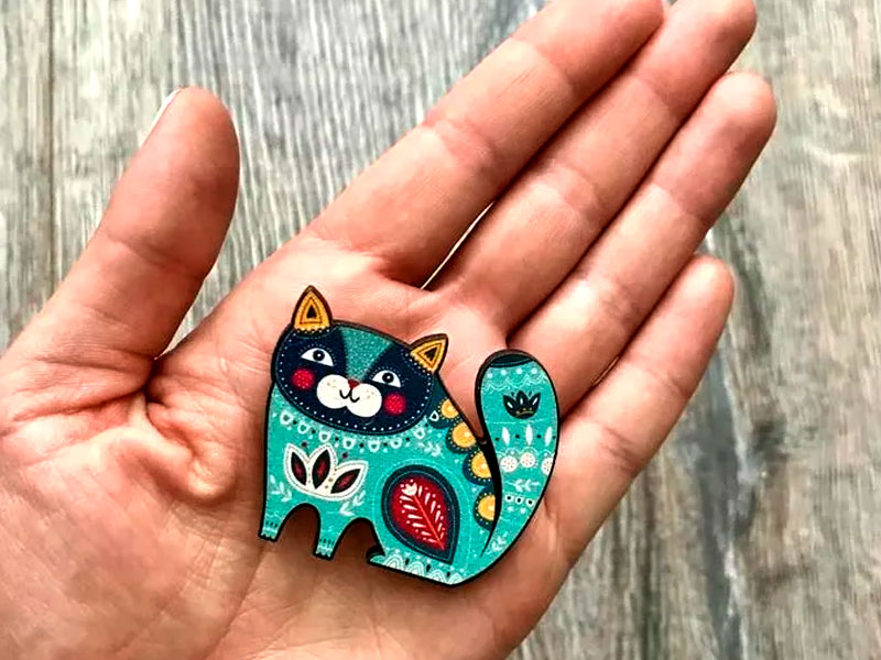 Мастер-класс «Роспись деревянных значков»