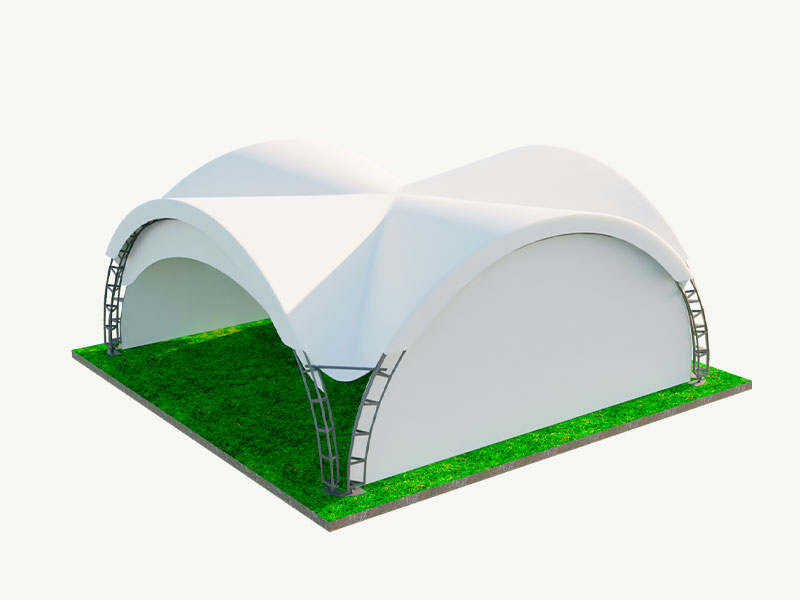 Шатер арочный 10x10