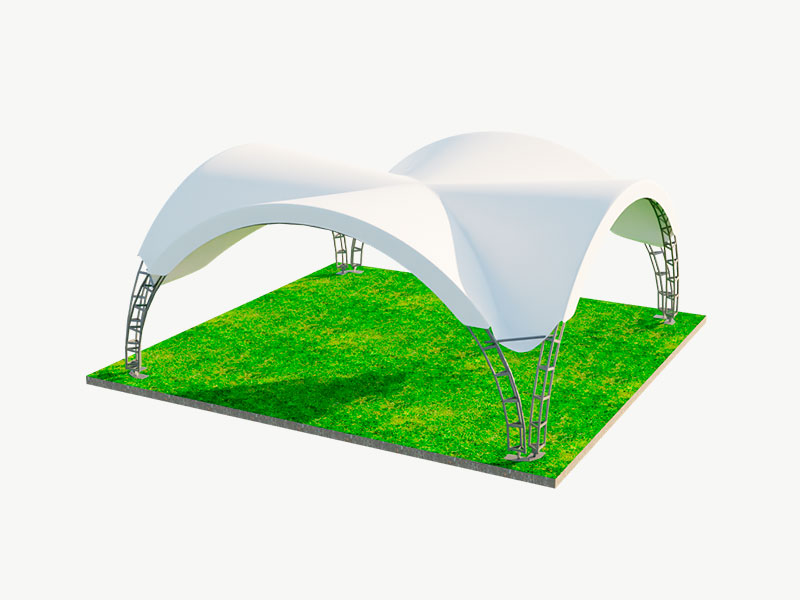 Шатер арочный 10x10