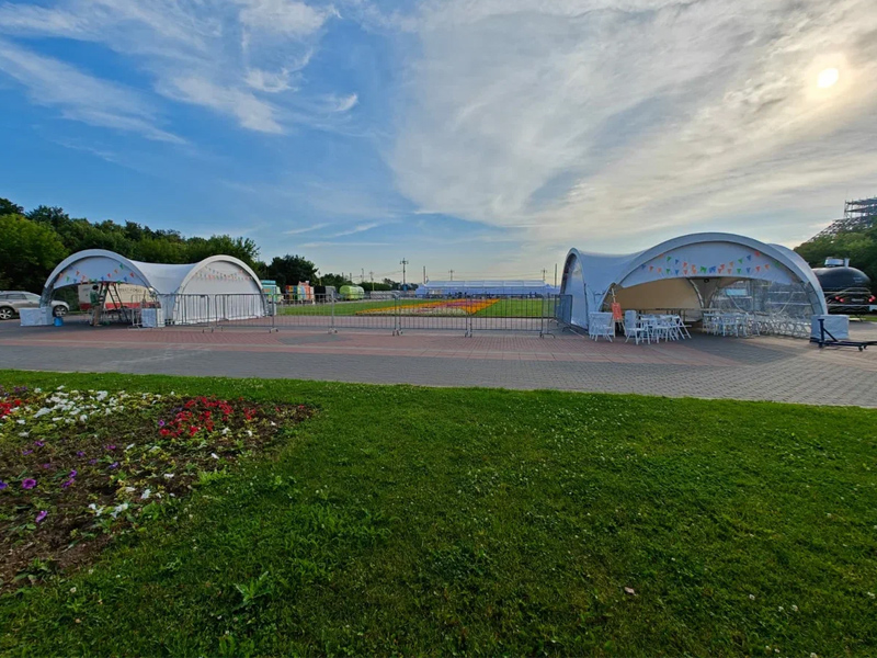 Шатер арочный 10x10