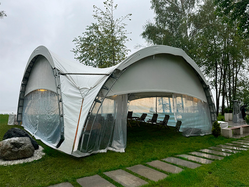 Шатер арочный 10x10