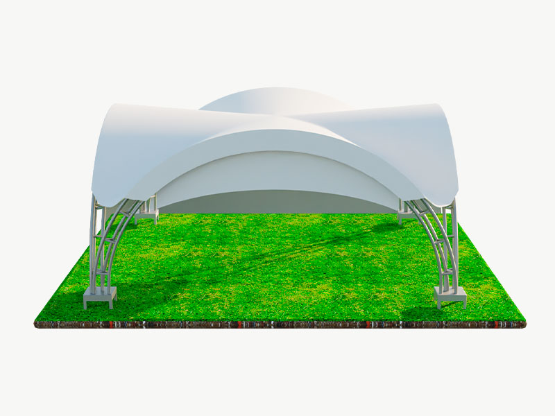 Шатер арочный 6x6