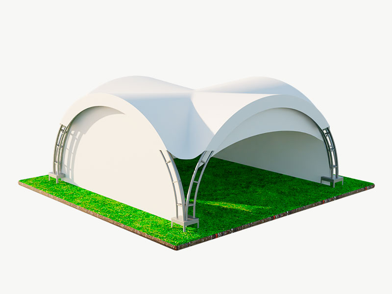 Шатер арочный 6x6