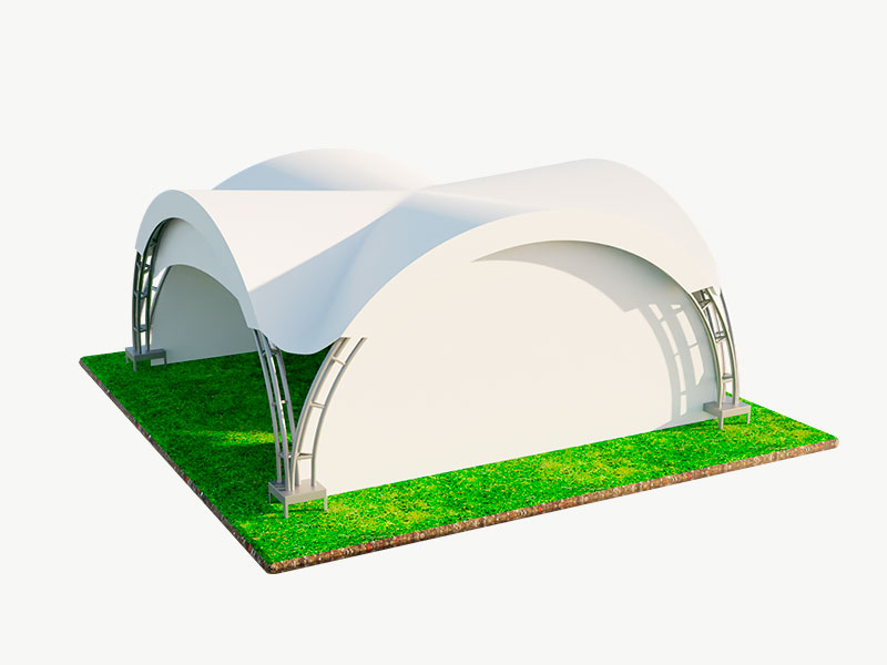 Шатер арочный 6x6