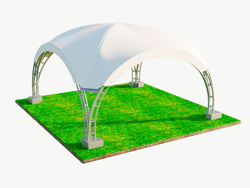 Шатер арочный Дюна 6x6