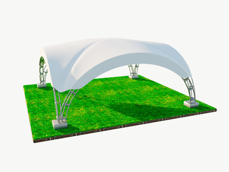 Шатер арочный Дюна 8x8 