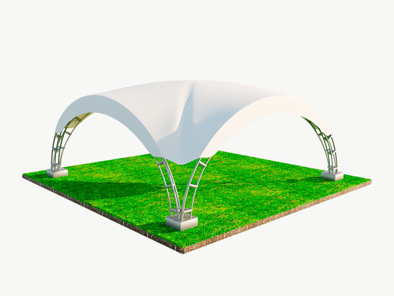 Шатер арочный Дюна 8x8 