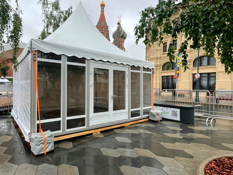 Пагода Лондон 5x10 остеклённая