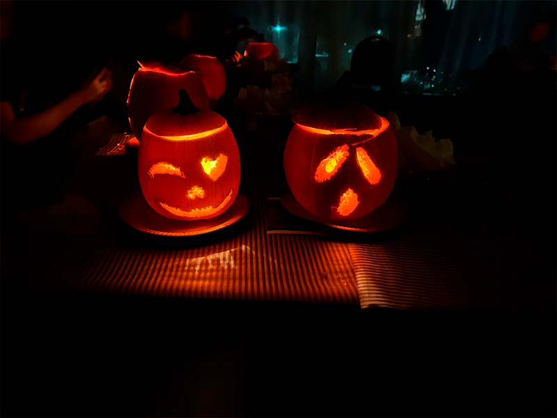 Создание тыквы-светильника