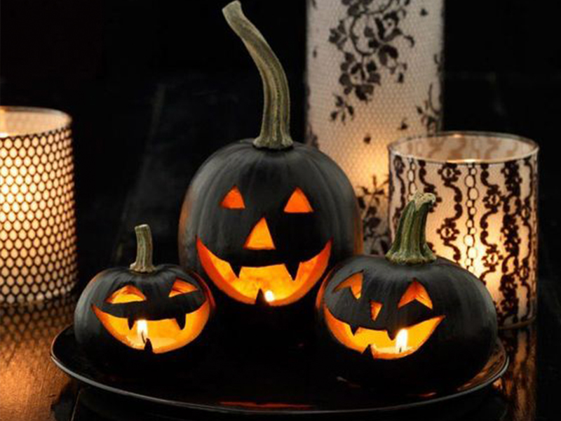 Создание тыквы-светильника