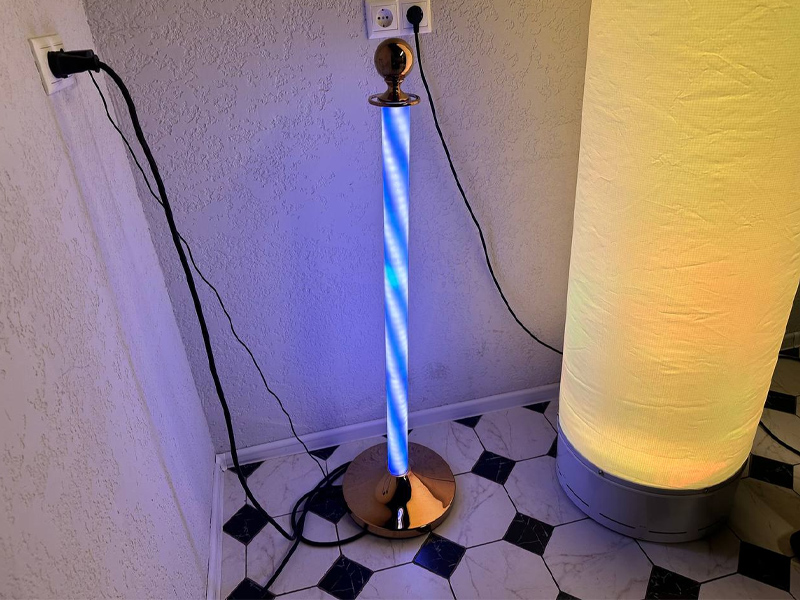 Светящиеся столбики ограждения