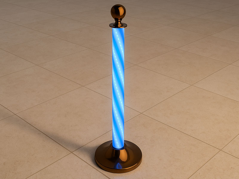 Светящиеся столбики ограждения