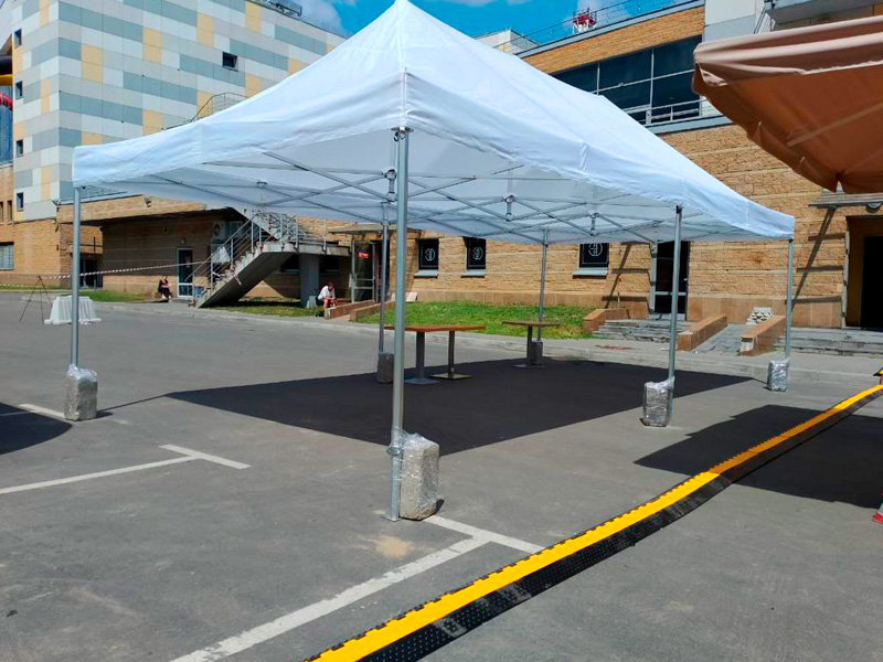 Тент быстровозводимый 4x8