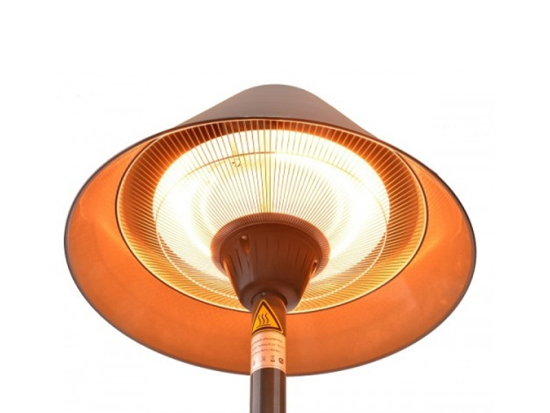 Уличный электрический настольный обогреватель Hügett Tabletop Brown