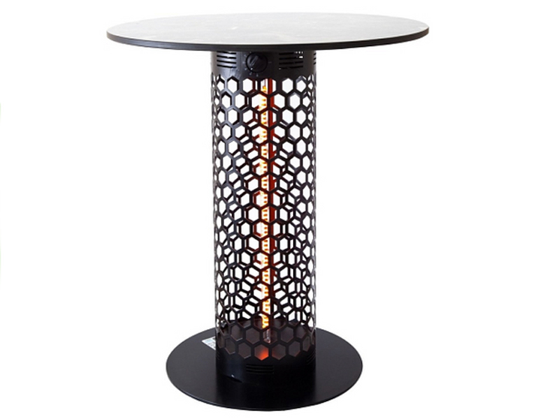 Уличный электрический обогреватель стол Bogazici круг