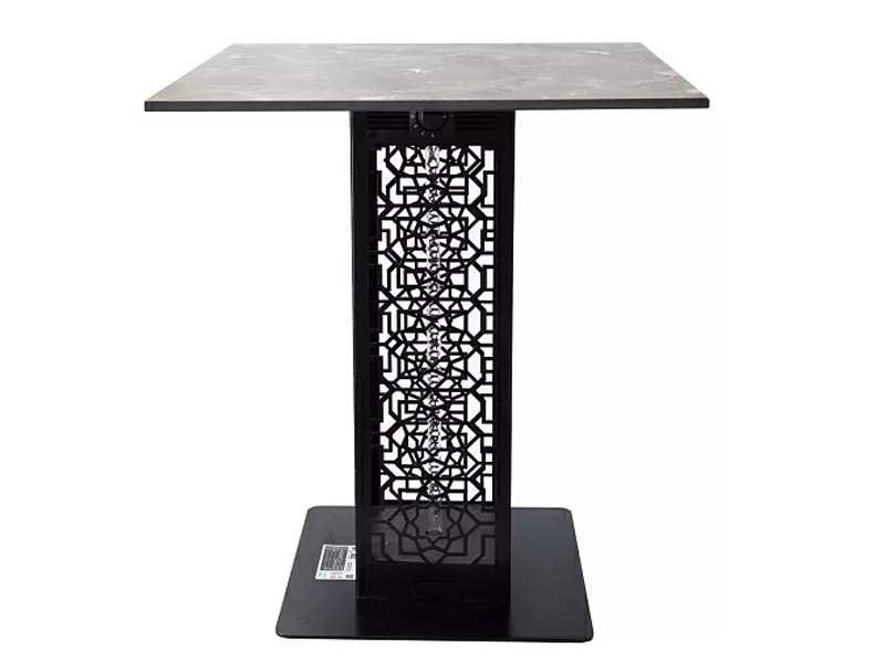 Уличный электрический обогреватель стол Bogazici квадрат