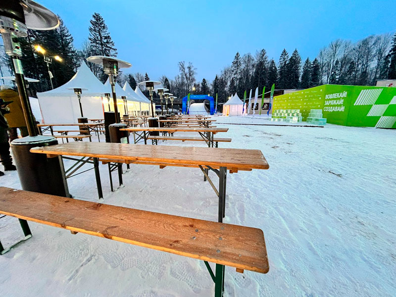 Уличный газовый обогреватель “Гриб”